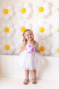 Daisy Mouse Puff Dress