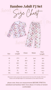 Pink TS Adult Bamboo Pj