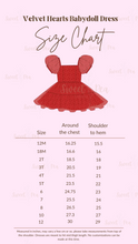 Load image into Gallery viewer, Velvet Hearts Babydoll Poof Dress
