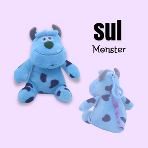 Monster Plushie Keychain