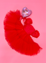 Load image into Gallery viewer, Velvet Hearts Babydoll Poof Dress
