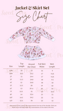 Load image into Gallery viewer, Princess Christmas Jacket &amp; Skirt Set
