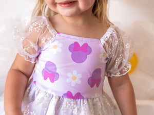 Daisy Mouse Puff Dress