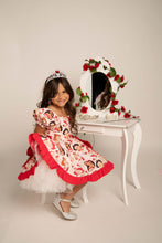 Load image into Gallery viewer, Valentine Princess Babydoll Poof Dress
