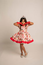 Load image into Gallery viewer, Valentine Princess Babydoll Poof Dress
