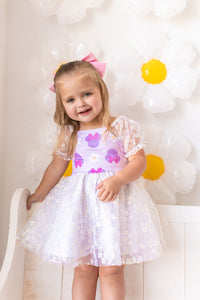 Daisy Mouse Puff Dress