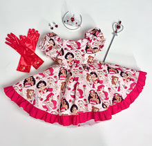 Load image into Gallery viewer, Valentine Princess Babydoll Poof Dress
