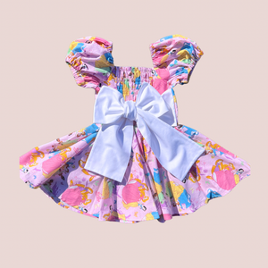 Pink Princess Babydoll Dress