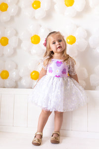 Daisy Mouse Puff Dress