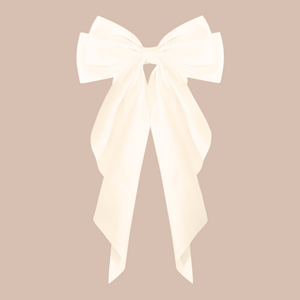 Cream Bow