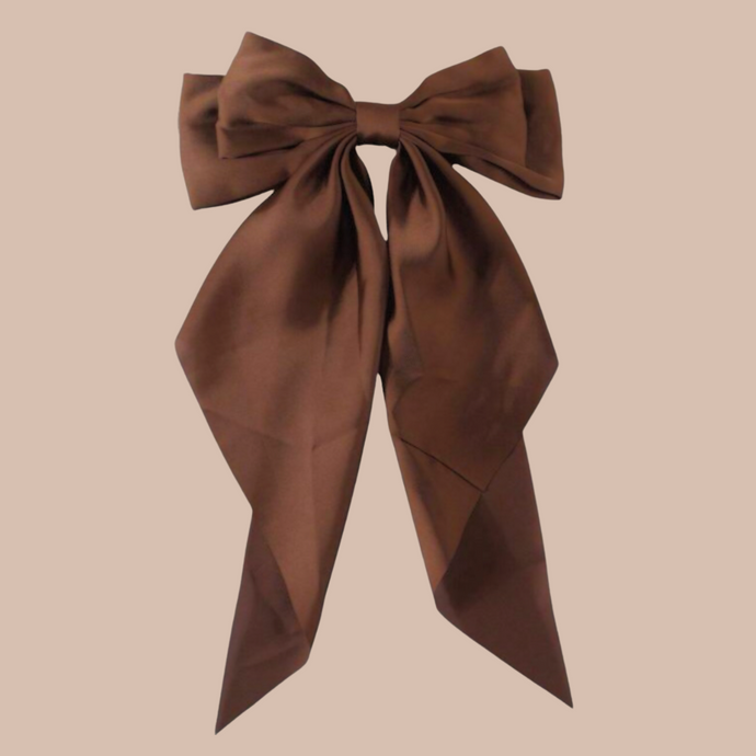 Chocolate Brown Bow